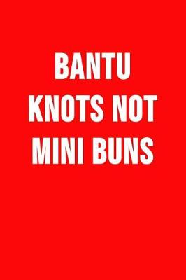 Book cover for Bantu Knots Not Mini Buns