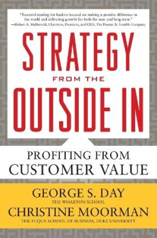 Cover of Strategy from the Outside In (PB)