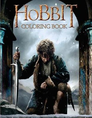 Book cover for Hobbit Coloring Book