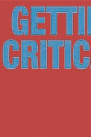 Cover of Getting Critical