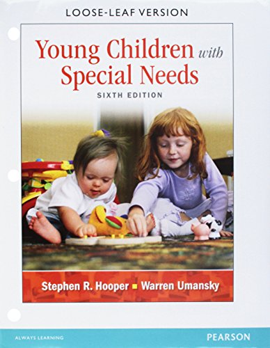 Book cover for Young Children With Special Needs, Pearson eText -- Access Card