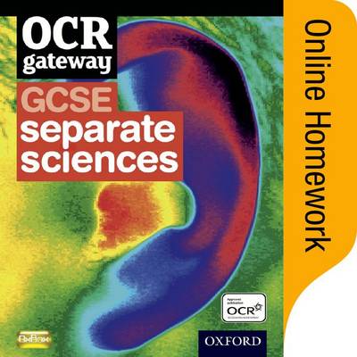 Book cover for OCR Gateway GCSE Further Additional Science Online Homework