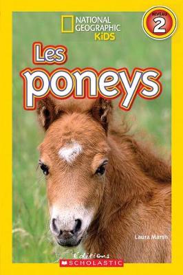Cover of National Geographic Kids: Les Poneys (Niveau 2)
