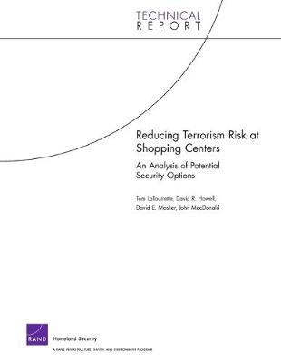 Book cover for Reducing Terrorism Risk at Shopping Centers