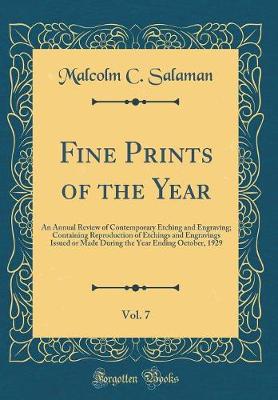 Book cover for Fine Prints of the Year, Vol. 7