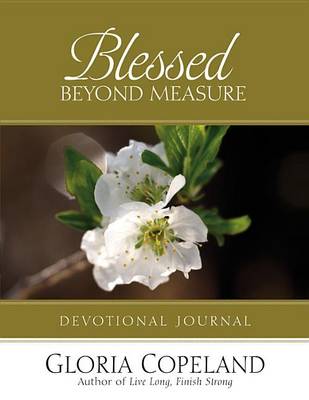 Book cover for Blessed Beyond Measure Devotional Journal