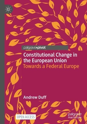 Book cover for Constitutional Change in the European Union