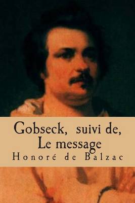 Cover of Gobseck, suivi de, Le message