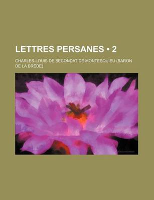 Book cover for Lettres Persanes (2)