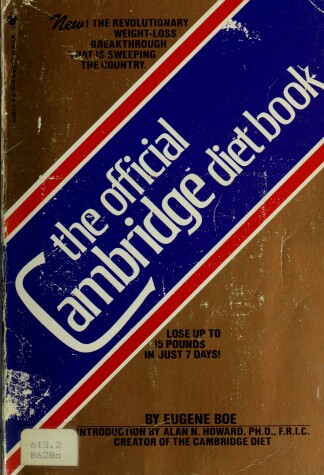 Book cover for Official Cambridge Diet Book