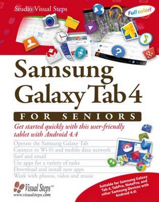 Book cover for Samsung Galaxy Tab 4 for Seniors