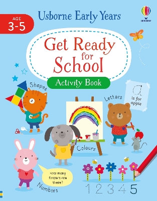 Book cover for Get Ready for School Activity Book