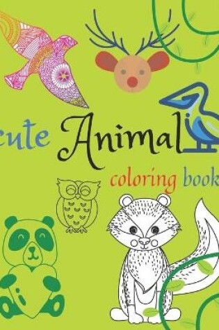 Cover of cute Animal coloring book