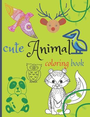 Cover of cute Animal coloring book