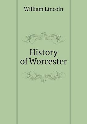 Book cover for History of Worcester
