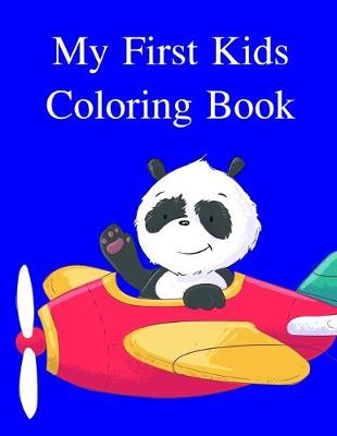 Book cover for My First Kids Coloring Book