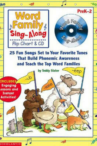 Cover of Word Family Sing-along Flip Chart