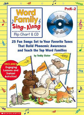 Book cover for Word Family Sing-along Flip Chart