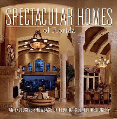 Book cover for Spectacular Homes of Florida