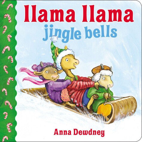 Book cover for Llama Llama Jingle Bells