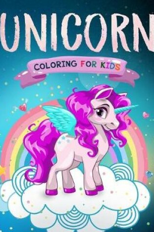 Cover of Unicorn Coloring Book