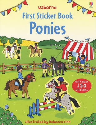 Book cover for Ponies (First Sticker Book)