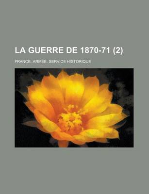 Book cover for La Guerre de 1870-71 (2)