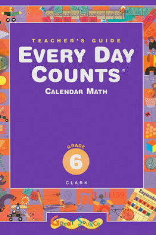 Cover of Every Day Counts, Grade 6, Calendar Math
