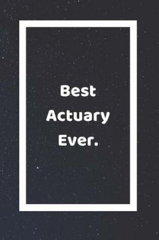 Cover of Best Actuary Ever