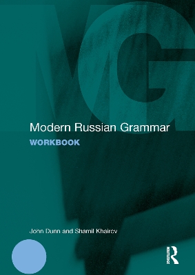 Book cover for Modern Russian Grammar Workbook
