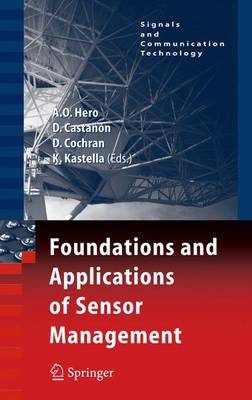 Book cover for Foundations and Applications of Sensor Management