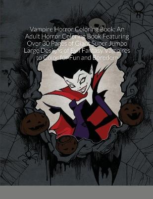 Cover of Vampire Horror Coloring Book