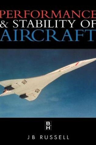 Cover of Performance and Stability of Aircraft