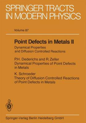 Book cover for Point Defects in Metals II