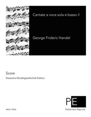 Book cover for Contate a voce sola e basso II