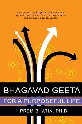 Book cover for Bhagavad Geeta for A Purposeful Life