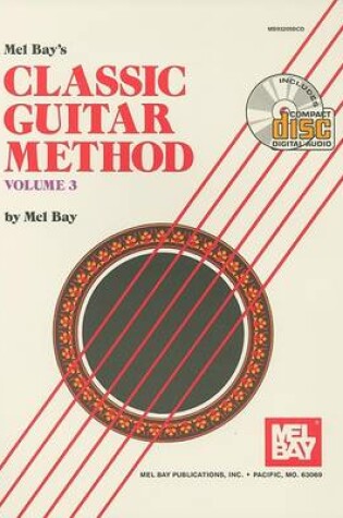 Cover of Classic Guitar Method, Volume 3