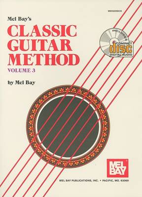 Cover of Classic Guitar Method, Volume 3