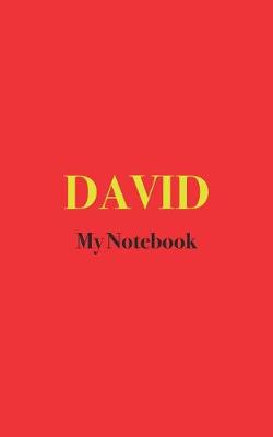 Book cover for DAVID My Notebook