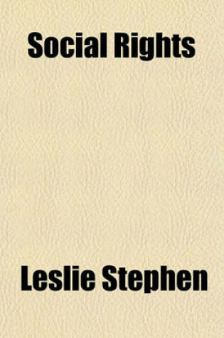 Cover of Social Rights