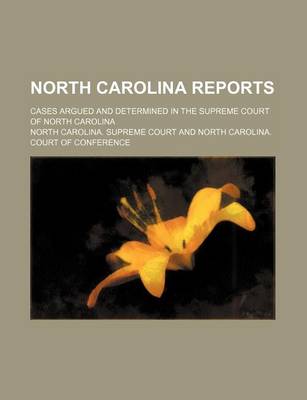 Book cover for North Carolina Reports (Volume 111); Cases Argued and Determined in the Supreme Court of North Carolina