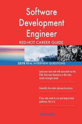 Book cover for Software Development Engineer RED-HOT Career; 2578 REAL Interview Questions