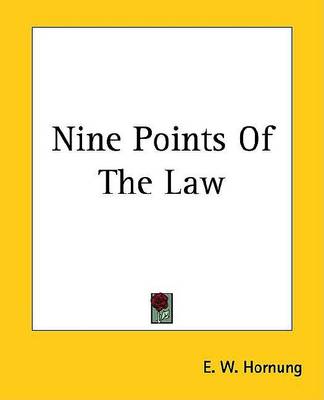 Book cover for Nine Points of the Law