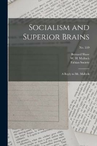 Cover of Socialism and Superior Brains