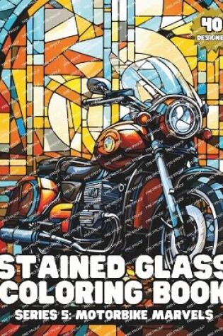 Cover of Stained glass coloring book series 5