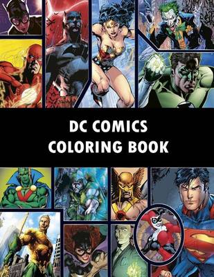 Book cover for DC Comics Coloring Book