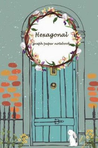 Cover of Hexagonal graph paper notebook