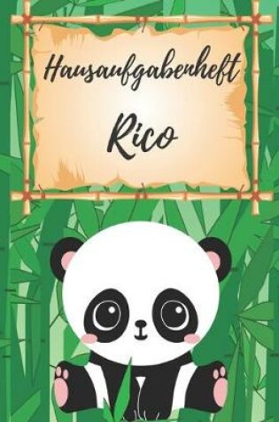 Cover of Hausaufgabenheft Rico