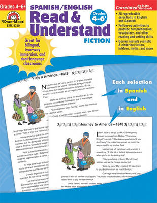 Cover of Spanish/English Read & Understand Fiction, Grades 4-6+