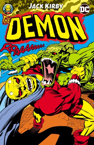 Book cover for The Demon by Jack Kirby